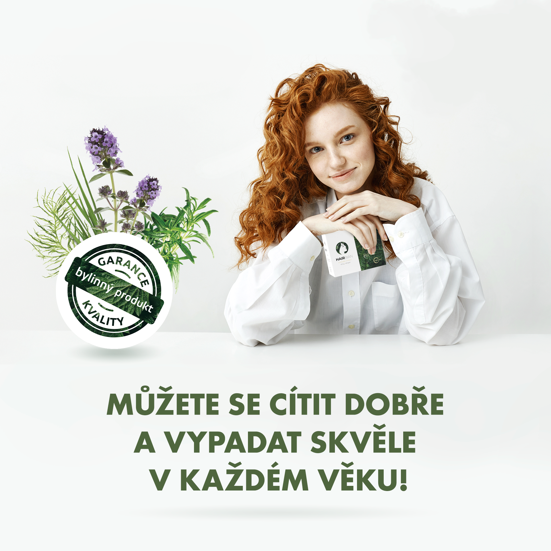 HAIRBIAN® přírodní doplněk stravy. 60 tablet.