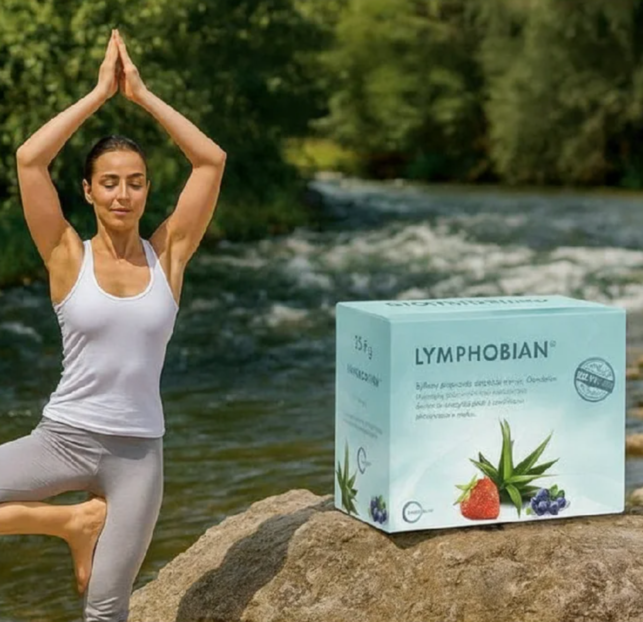 LYMPHOBIAN® přírodní doplněk stravy pro lymfatický systém a odvodnění. 60 tablet