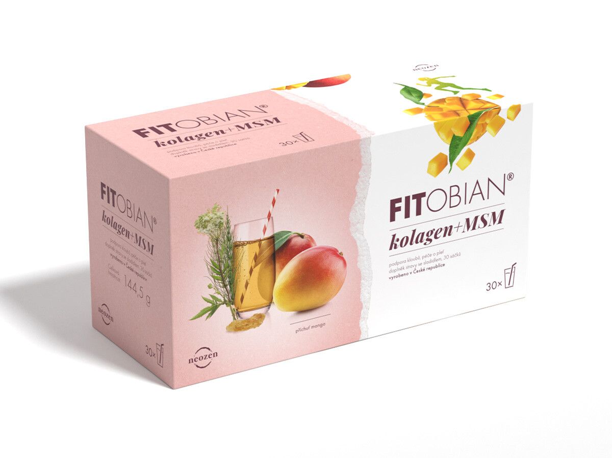 FITOBIAN® doplněk stravy s hydrolyzovaným kolagenem. 30 sáčků.
